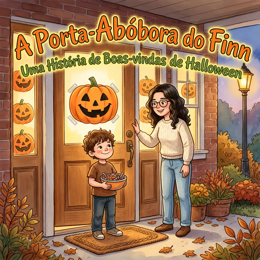 Capa de A Porta-Abóbora do Finn