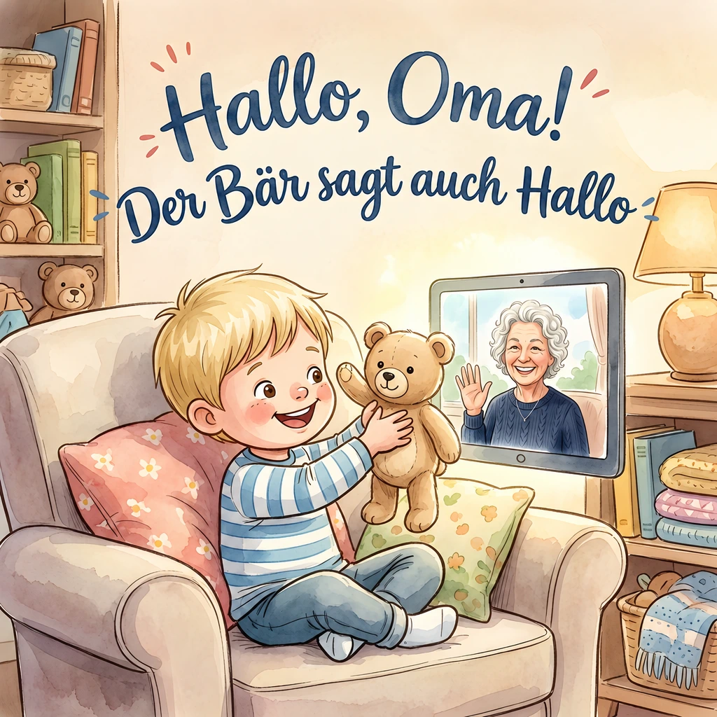 Cover von Hallo, Oma! Der Bär sagt auch Hallo