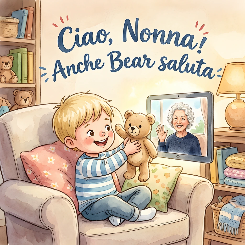 Copertina di Ciao, Nonna! Anche Bear saluta