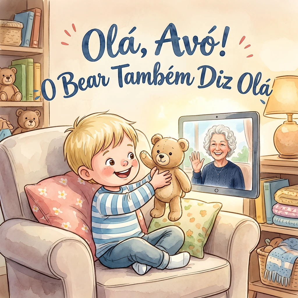 Capa de Olá, Avó! O Bear Também Diz Olá