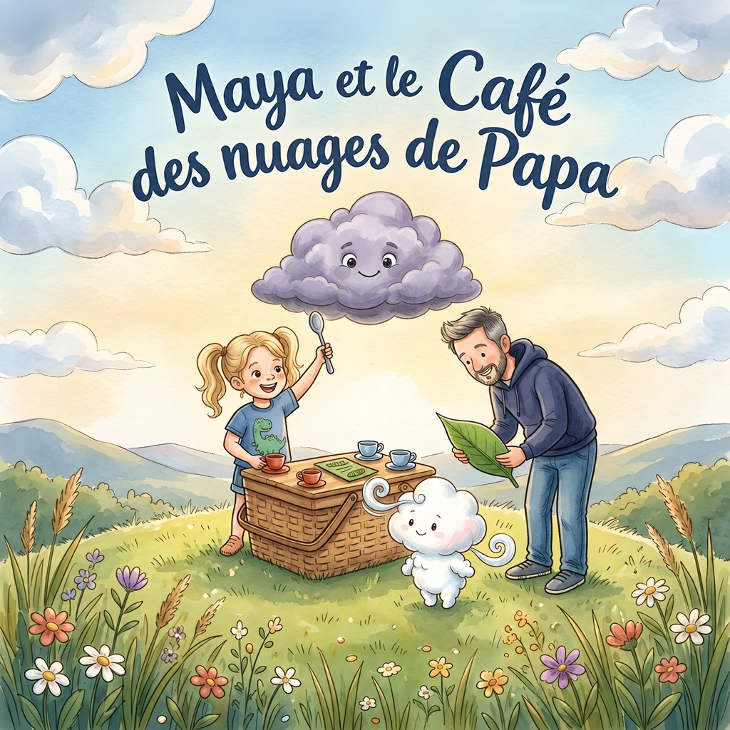 Couverture de Maya et le Café des nuages de Papa