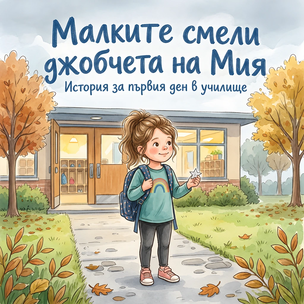 Корица на Малките смели джобчета на Мия
