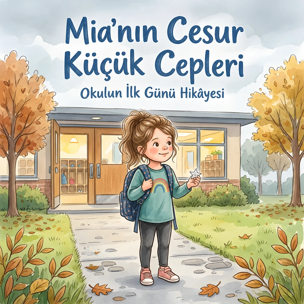 Mia’nın Cesur Küçük Cepleri adlı kitabın kapağı