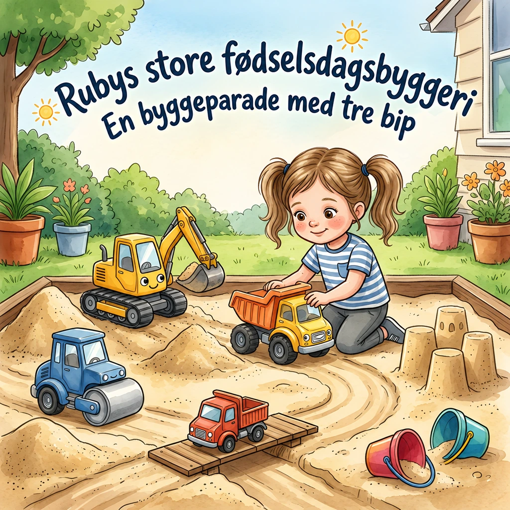 Omslaget til Rubys store fødselsdagsbyggeri