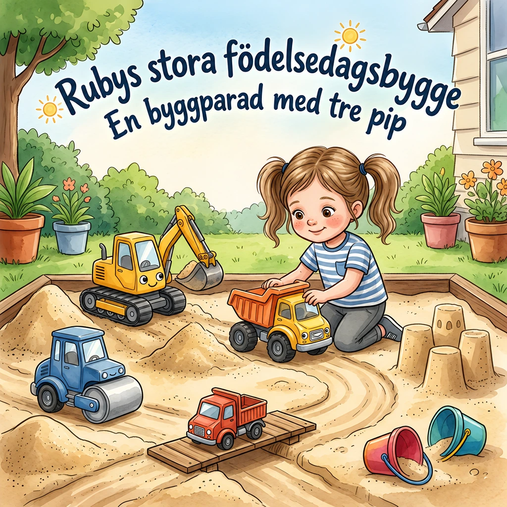 Omslaget till Rubys stora födelsedagsbygge