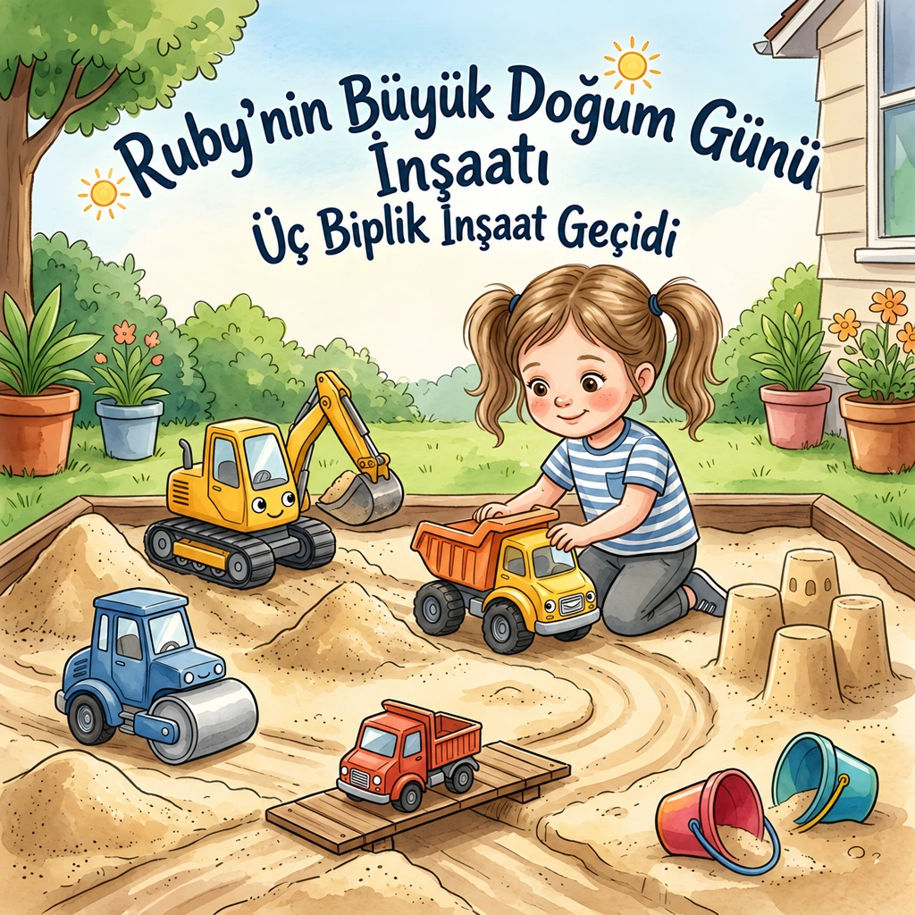 Ruby’nin Büyük Doğum Günü İnşaatı adlı kitabın kapağı