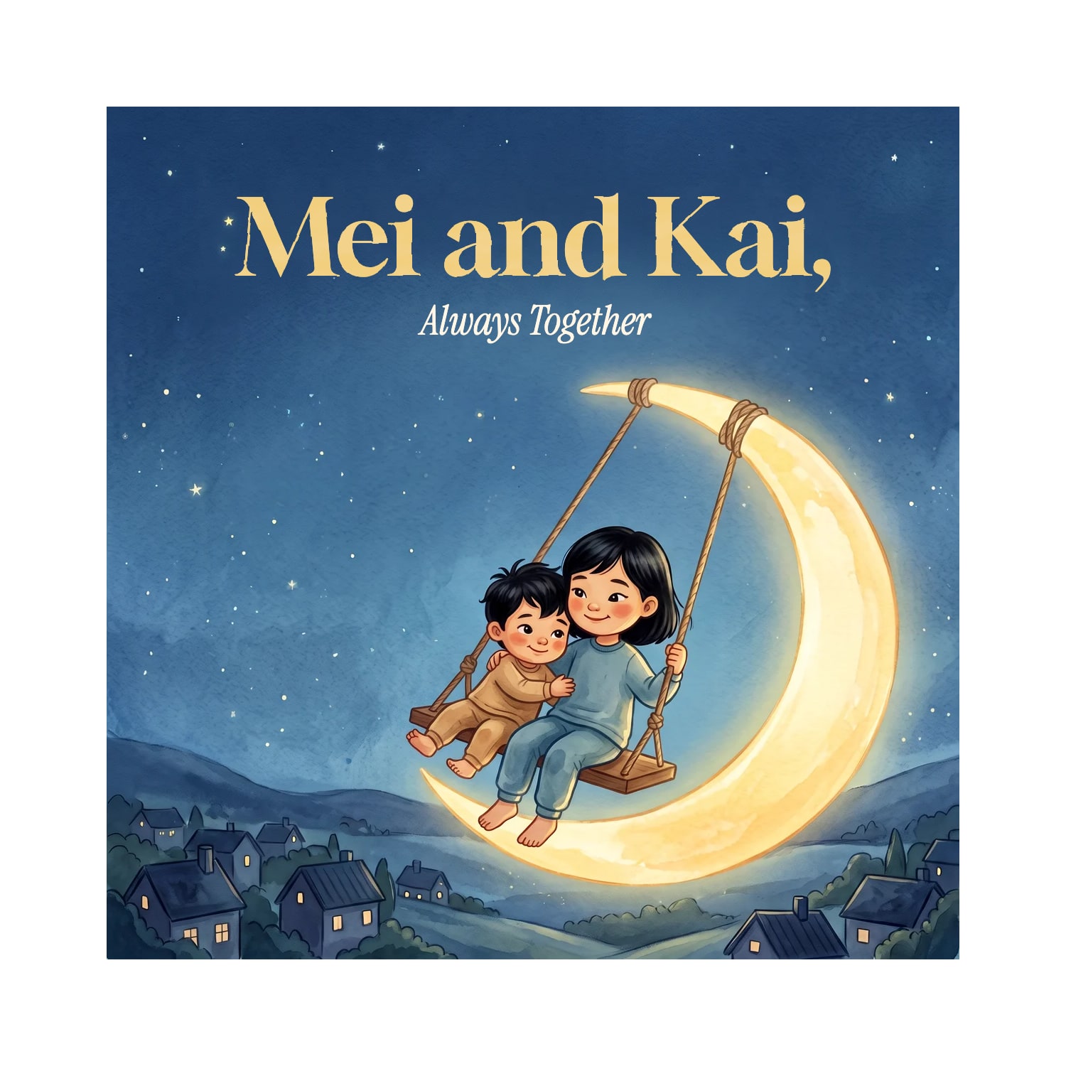 Example cover: Mei and Kai, Always Together