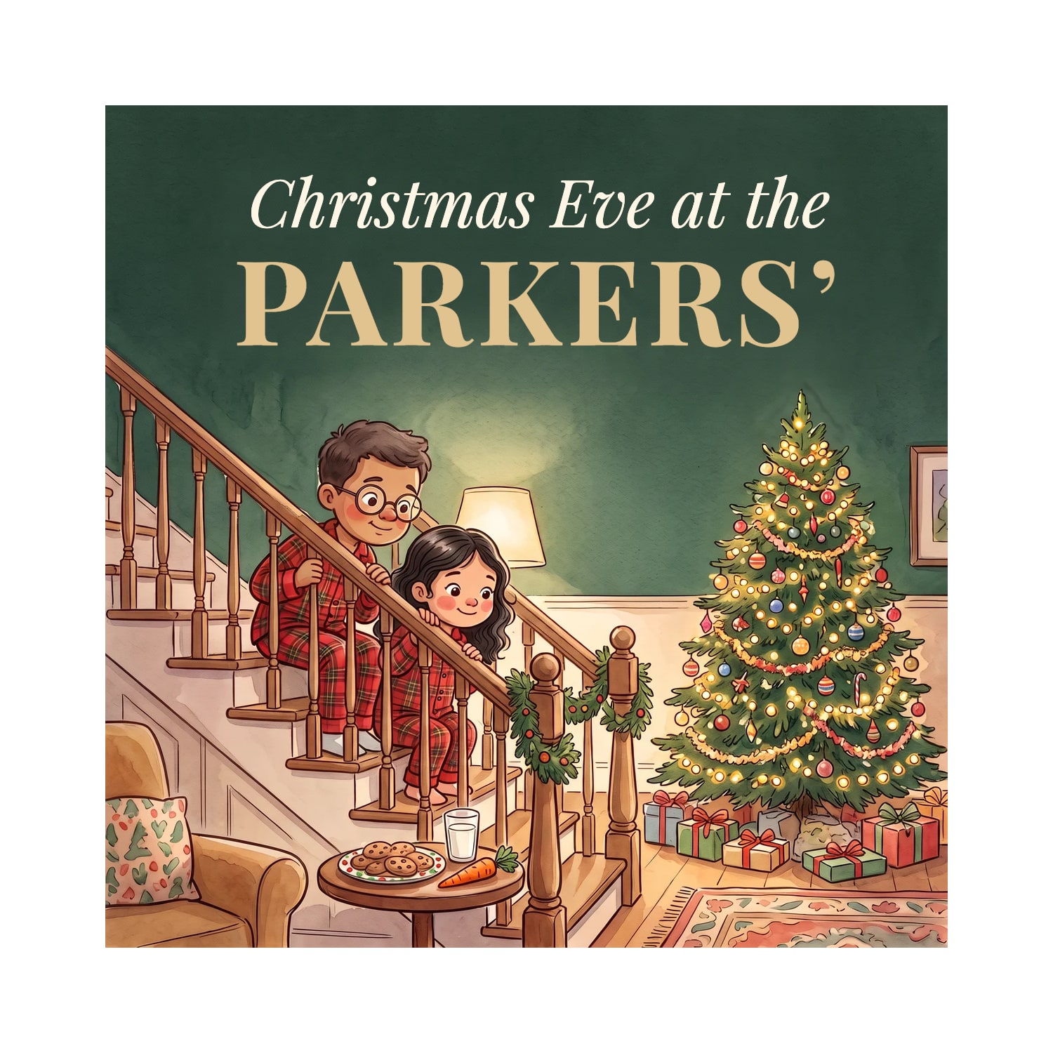Example cover: Christmas Eve at the Parkers’