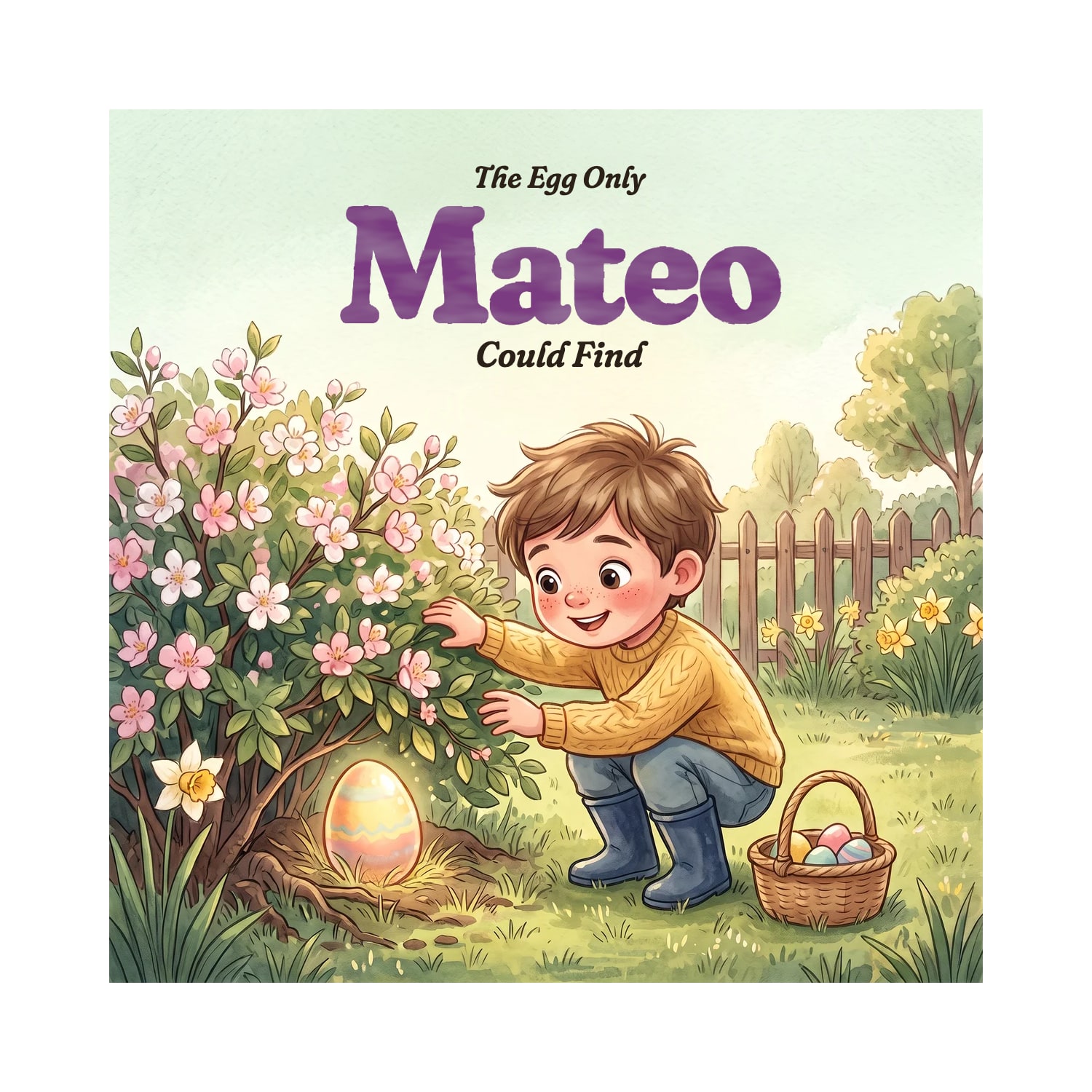 Example cover: The Egg Only Mateo Could Find