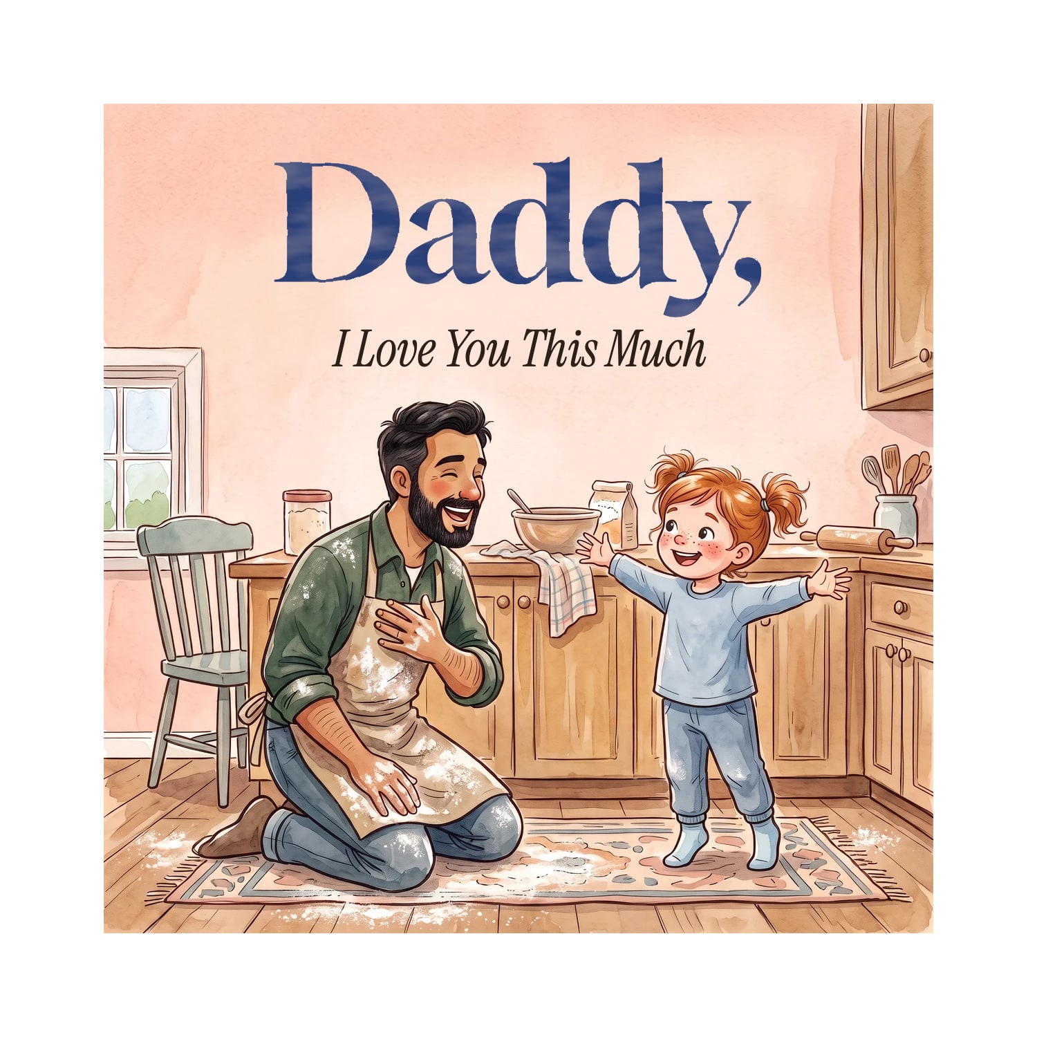 Example cover: Daddy, I Love You This Much