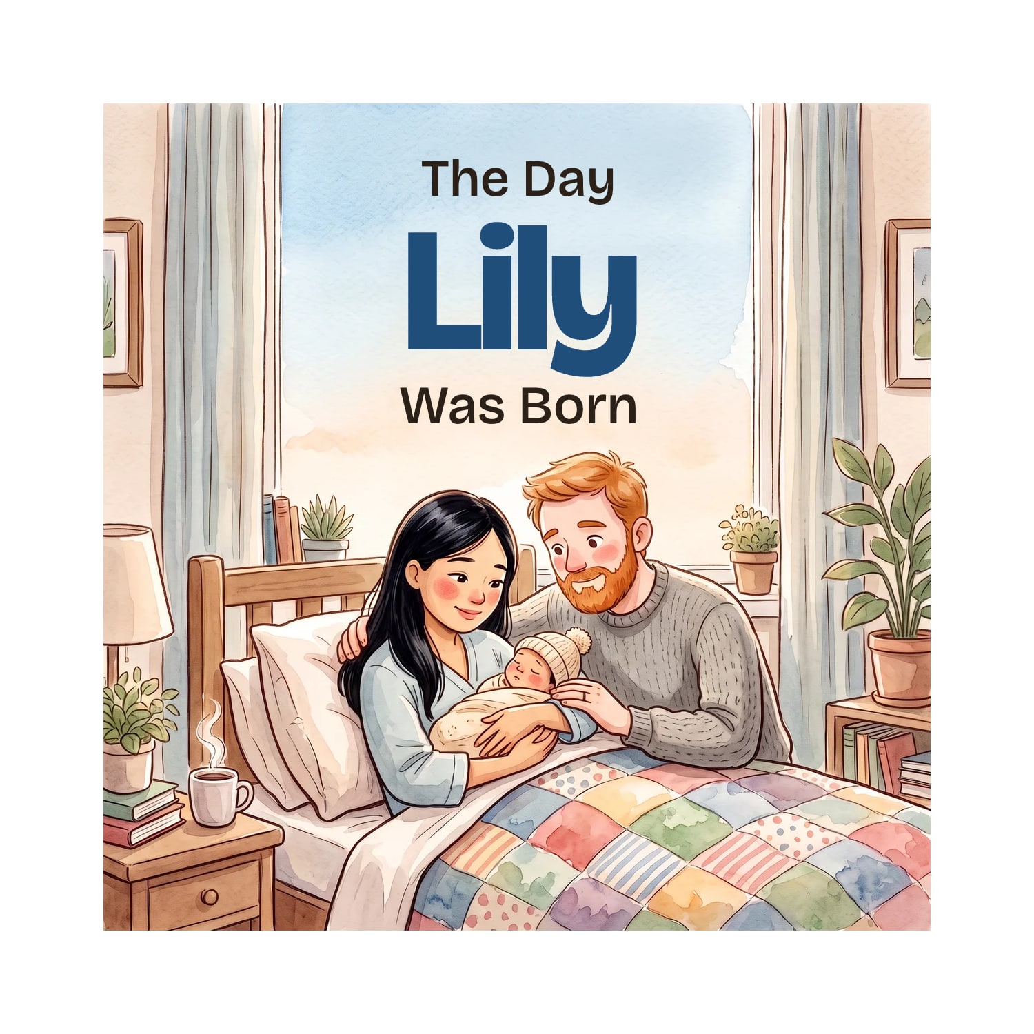 Example cover: The Day Lily Was Born